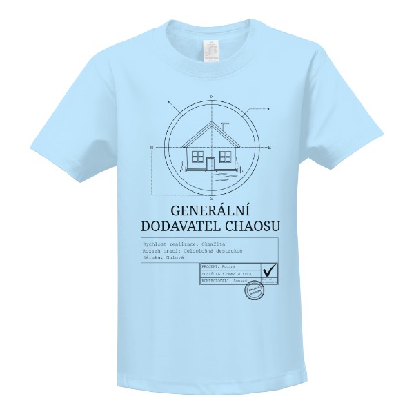 Tričko s potiskem Generální dodavatel chaosu